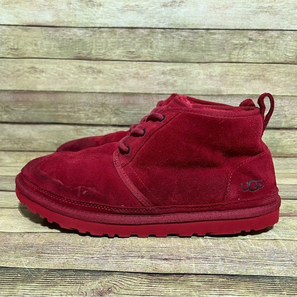 Ugg Red Suede Neumel Ankle Boots main image 8